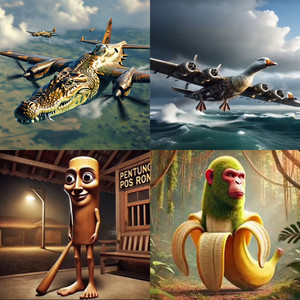 FELLWALKERR & Bombardiro Crocodilo - Bombardino Crocodilo Tung Tung Tung Sahur Bombombini Gusini Chimpanzini Bananini Brainrot Meme Track (Ultra Slowed)