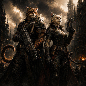 Landed On All Four – Felinid Abhuman Song by Solar Void