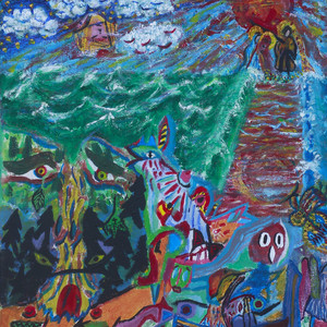 Burn My Sunday — cover art by Edvard Borneo