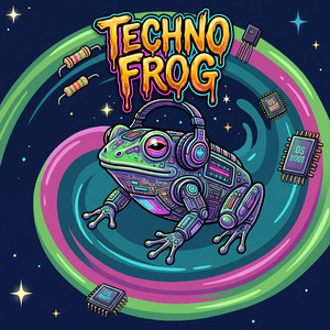 Techno Frog by Plooshi