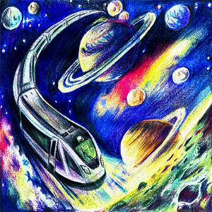 Lunar Train by Lost Helios