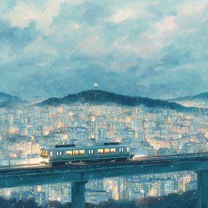 Seoul in the Rain by S2AM