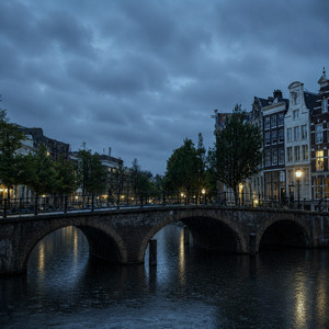 It's Raining In Amsterdam by Sarah Jones