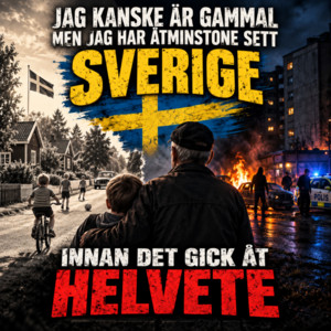 Jag kanske är gammal men jag har åtminstone sett Sverige innan det gick åt helvete by Tjuren på dal