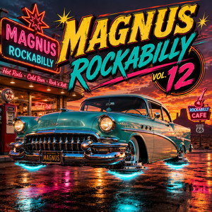Diamond Steering Wheel by MAGNUS ROCKABILLY