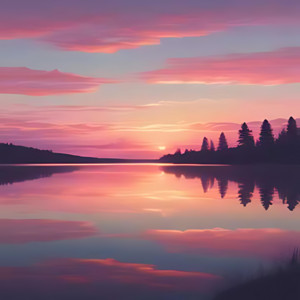 mirror image - Calm_reflections_with_fade_out