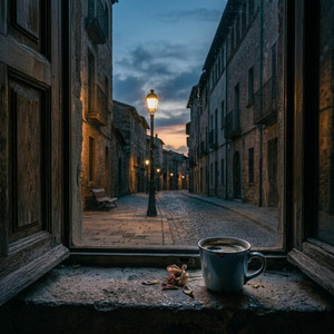 Cold Coffee on the Sill by djjeff