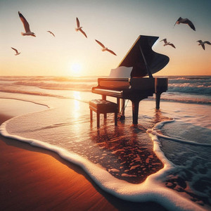 Crimson Piano by Pianophoria