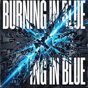 BURNING IN BLUE by LEANDRO POP