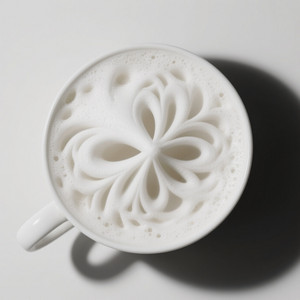 Secret in the Latte Foam by IJAH KHODIJAH