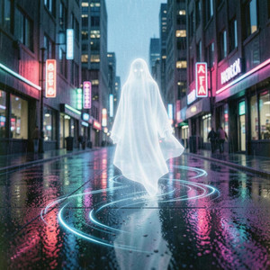 Mr. Ghost by Nesin