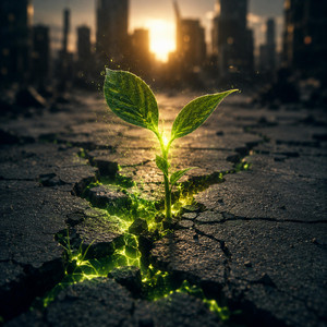 New Growth by Stanislav Barantsov, lumine wave