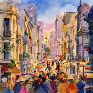 Azul de San Telmo by Cities in Echo