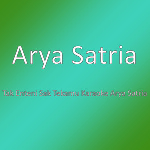 Arya Satria - Tak Enteni Sak Tekamu Karaoke Arya Satria