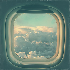 airplane dusk by Bloom e Fade