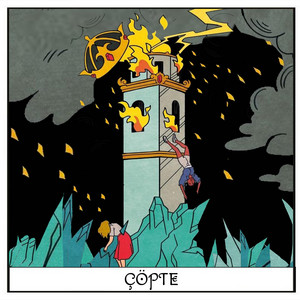 çöpte