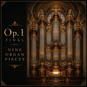 Op. 1 Final - Nine Organ Pieces, No. 1 by Joe Diederiks, Organ Works