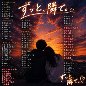 ずっと、隣で。 by mochi.