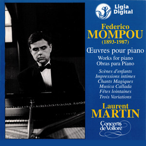 Mompou: Œuvres pour piano album