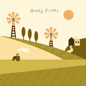 Happy Fields by Daniella Averys