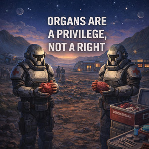 Organs are a privilege, not a right. by Checkpoint Beats