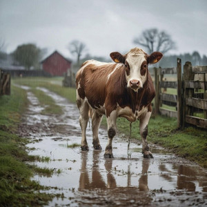Milky Sky by rain cow