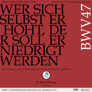Bachkantate, BWV 47 - Wer sich selbst erhöhet, der soll erniedriget werden