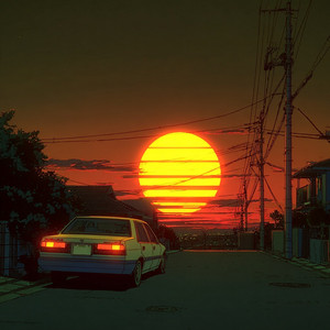 Red Horizon by Sunset Kid