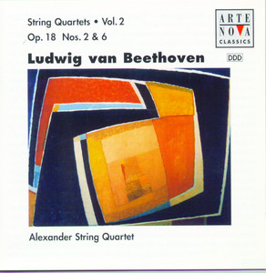 Beethoven: String Quartets Vol. 2 / Op. 18/2 And Op. 18/6