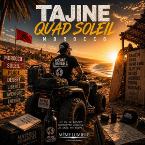 Tajine quad soleil Morocco by Même Lumière