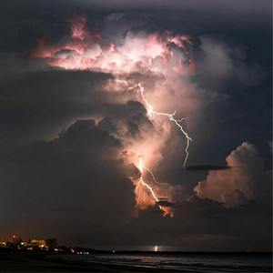 Rain - Thunder - Train by Jon Fenwick