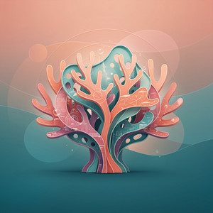 Coral Peace by Neurofluxa