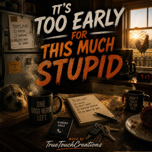 It's Too Early For This Much Stupid by TrueTouchCreations