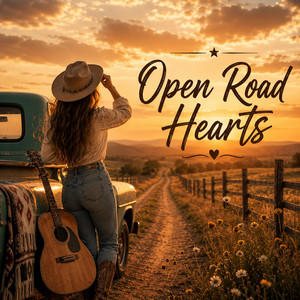 Open Road Hearts by Isa Almeida