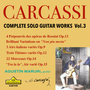 Melange de 22 morceaux faciles soigneusement doigtes, Op. 14: No. 20, Menuetto by Matteo Carcassi, Agustín Maruri