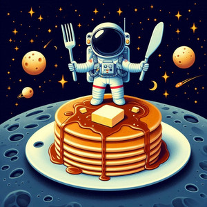 The Pancake on the Moon