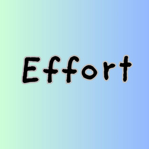 Effort only by Uchevincent