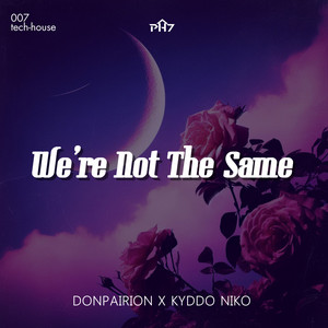 We're Not The Same &mdash; cover art