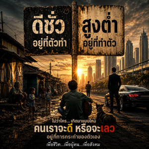 ดีชั่วอยู่ที่ตัวทำ สูงต่ำอยู่ที่ทำตัว by DEMON
