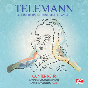 Telemann: Recorder Concerto in C Major, TWV 51:C1 (Digitally