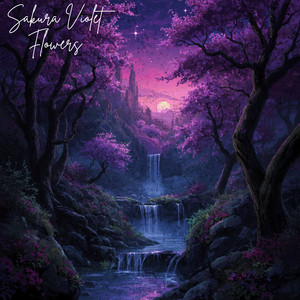 Violet Vision by Sakura Violet Flowers