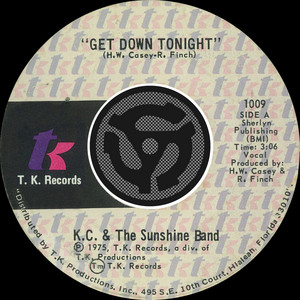 Get Down Tonight - 45 Version