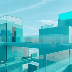 Terrace System by Pixel Clouds