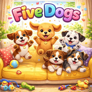 Five Dogs by Artware Kids