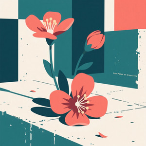 Iron Petals on Concrete by DIYAH LANI PRIHATIN