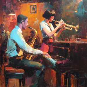 Swing Royale by Morning on Canvas