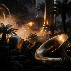 Jazz Beneath A Prehistoric Sun by Jurassic Band Jazz