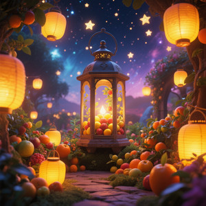 FREDDIE MAINGA SIKANETA - Lantern with Fruit Garden