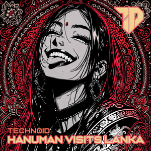 Hanuman Visits Lanka by Technoid