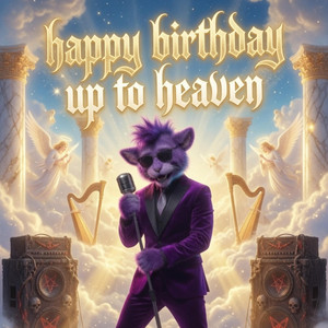 Happy Birthday up to Heaven by Fuzzy Butt Bassel
